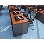VersaDesk Enclosed Revolution 72"W Computer Desk, Cherry/Black (RSD7224-BC)~#|#~E3645DB7-7EAD-46B5-ADCA11BB17FF5BA0_sc7