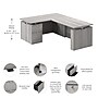 Bush Business Furniture Stratus 60"W Electric L-Shaped Adjustable Standing Desk with File Cabinet, Platinum Gray (SUT015PG)~#|#~E365495A-7848-4D91-91D398E2037E10C3_sc7