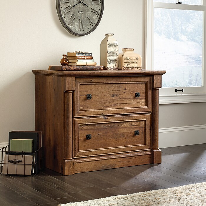 Sauder Palladia 2-Drawer Lateral File Cabinet, Letter/Legal Size