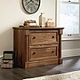 Sauder Palladia 2-Drawer Lateral File Cabinet, Letter/Legal Size, 30"H x 37"W x 22"D, Vintage Oak (420607)~#|#~E36A7D79-B20A-4CD5-9478B1747B85E02B_sc7