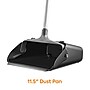 Coastwide Professional™ Heavy Duty 29.4" Plastic Upright Dustpans, Black (CW62116)~#|#~E36EA764-7552-4024-A8C48B834C735C2F_sc7