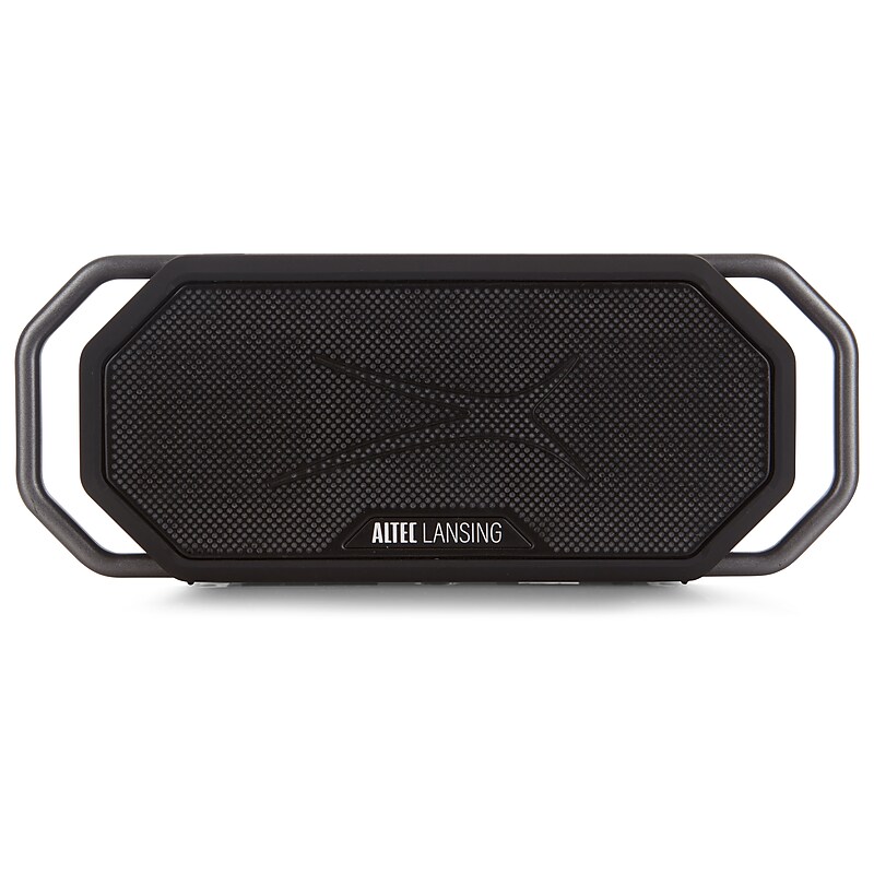Altec Lansing Wireless Bluetooth HydraWave Speaker, BLKLGRY (IMW1032-BLKLGRY-STK-2) image 1