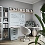 U Brands Floating Glass Ghost Grid Dry Erase Board, Frameless, 4' x 3' (2799U00-01)~#|#~E3765CE0-22F6-48DB-BE782EB2714FFD9A_sc7