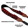 USA GEAR TrueSHOT Camera Neck Strap, Red Plaid (GRCMMS0100RPWS)~#|#~E3783C7D-A7F5-46DB-A19233766F9D046C_sc7