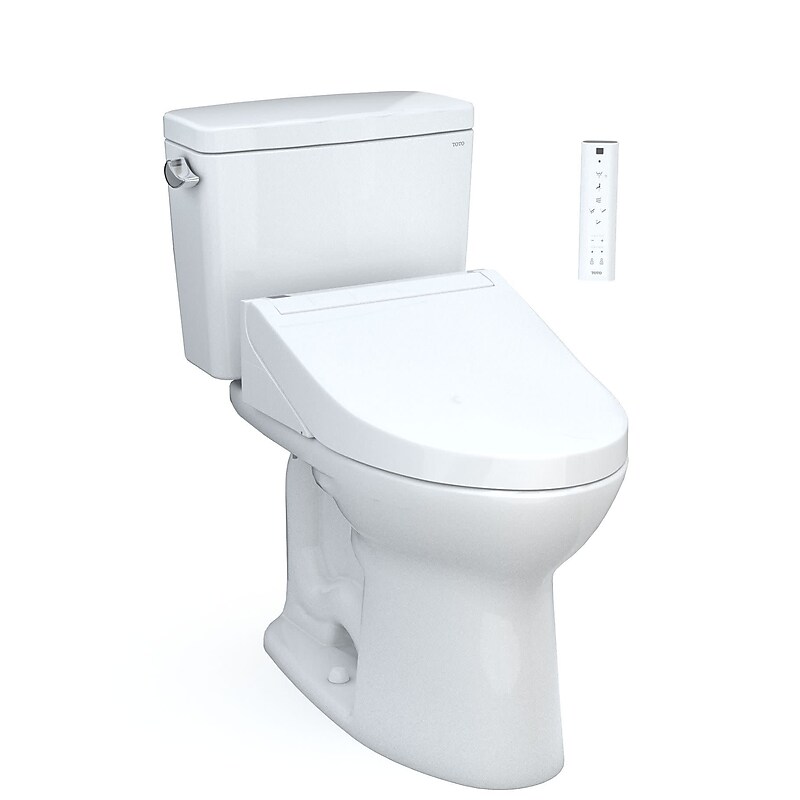 Toto Drake 1.28 gal. Gravity Flush Toilet, Cotton (MW7763084CEG#01) image 1