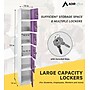 AdirOffice 72'' 6-Tier Purple Storage Locker (629-206-PUR)~#|#~E381514F-2800-4EF6-A780CB04EA3C895C_sc7