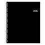 2026 Blue Sky Enterprise 8.5" x 11"  Weekly & Monthly Appointment Book, Plastic Cover, Black (111289-26)~#|#~E381C582-5997-4AC3-8F5D0FA5887CB4DB_sc7