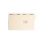 Smead SuperTab Classification Folders, Oversized Reinforced 1/3-Cut Tab, Letter Size, Manila, 50/Box (14535)~#|#~E3900E57-7BCD-4AE7-B37664074E107A43_sc7
