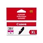 Canon 251XL Magenta High Yield Ink Cartridge   (6450B001)~#|#~E39020AC-9C80-4534-A8032A88CD76D175_sc7