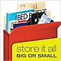 Pendaflex Color Reinforced File Pocket, 3 1/2" Expansion, Letter Size, Red (1524E RED)~#|#~E397A0B1-5628-478A-AAE9A74212251C2B_sc7