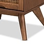 Baxton Studio Barrett 18.7"W x 15.7"D Wooden Nightstand with 2 Drawers, Walnut Brown (192-11298-HiT)~#|#~E39AFEF6-FC0C-4AF0-82E8E233240898C3_sc7