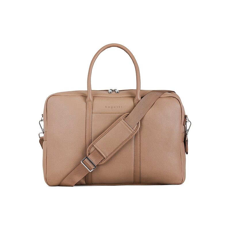 Bugatti Pure Briefcase, Laptop Compatible, Taupe (EXB2529BU-TAUPE) image 1