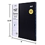 2026-2027 See It Bigger 9.25" x 11.25" Calendar Year Daily & Monthly Standard Planner, Paperboard Cover, Black Grid (90837)~#|#~E3A5832E-5153-40D5-AA4E2A7A5702FDDE_sc7