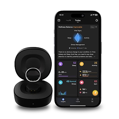 RingConn Gen 2 Ultra-Thin Smart Ring with Monitoring and Health Tracking (Size 12), 123031203 - Thumbnail 3