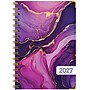 2027 Excello Brands 6" x 8" Weekly & Monthly Standard Planner, Paperboard Cover, Pink Purple Marble (FSHN-CY27-58-22)~#|#~E3AF1442-2BA3-45B1-96F69697CCD4C305_sc7