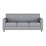 Flash Furniture Hercules Diplomat LeatherSoft Sofa, Gray/Chrome Legs (BT8273GYCHR)~#|#~E3AF4791-8916-47C5-A84145C64940627A_sc7
