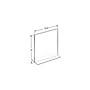 Azar Sign Holder, 5.5" x 7", Vertical, Table Top, Clear, Acrylic, 10/Pack (152720)~#|#~E3B0D49D-024B-46EC-BF8222FB223F47EF_sc7