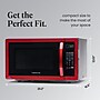 Farberware Classic 1.1 Cu. Ft. Countertop Microwave, Metallic Red (FMO11AHTBKN)~#|#~E3B5752B-933B-4547-8DB24F514B84319F_sc7