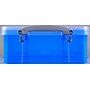 Really Useful Box 8.56 Quart Storage Box with Latching Lid, Plastic, Transparent Blue (8.1TB)~#|#~E3B86E94-9C7B-4824-BCD1084F39DDC407_sc7