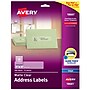 Avery Easy Peel Inkjet Address Labels, 1" x 4", Clear, 200 Labels/Pack (18661)~#|#~E3BC8657-FD70-4774-BF77F7F14ECD1056_sc7