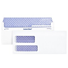 Quality Park #9C Double Window Envelopes - Security Tinted Business Envelopes 500 Count