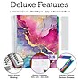 2026 Global Printed Products Rainbow Gold Marble 8.5" x 11" Weekly & Monthly Planner, Paperboard Cover (NRY26-DCY-36)~#|#~E3BFC23A-C7C5-4C83-AF1F1EE1C2F4FA65_sc7