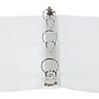 JAM Paper 1" 3-Ring Flexible Poly Binder, White (PB75239WH)~#|#~E3C2EA76-D758-48A1-9FD3F5E113E27404_sc7