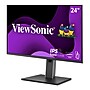 ViewSonic Ergonomic 24" 1080p 100Hz LCD Monitor, HDMI, DisplayPort, VGA, Black, 4-Port USB Hub (VG2451)~#|#~E3C6B9E5-D696-414B-824188919F9203BF_sc7