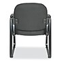 Reception Lounge Series SLED Base Guest Chair, Black Fabric~#|#~E3C8145A-9084-4D5E-A218A9518ACC731A_sc7
