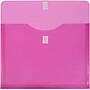 JAM Paper Premium Plastic Document File, Letter, Fuchsia Pink, 3/Pack (218V1FUX3)~#|#~E3C83C34-BF4A-4876-9DA7A1F48E1F9118_sc7