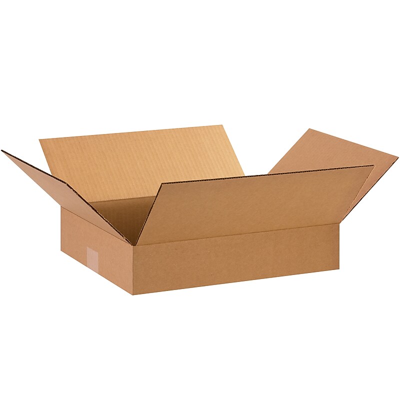 15" x 12" x 3" Shipping Boxes, 32 ECT, 25/Bundle (15123) image 1