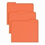 Staples File Folder, 1/3-Cut Tab, Letter Size, Orange, 100/Pack (ST62728)~#|#~E3D41388-329D-40E1-97791670AE227426_sc7