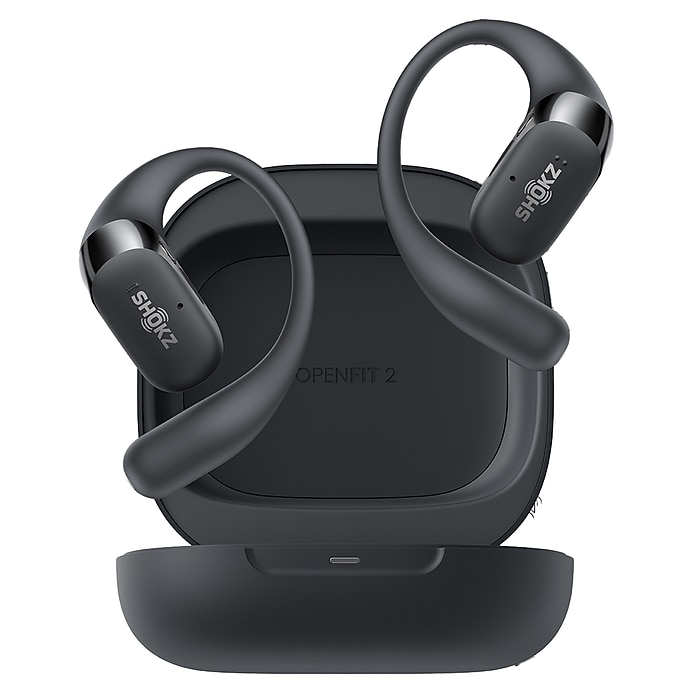 Shokz OpenFit™ 2 Wireless Active Noise Canceling Open-Ear Earbuds