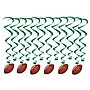 Beistle Football Whirls, Green/Brown, 12 Whirls/Pack, 3/Packs (53607)~#|#~E3DD9110-F65D-4A3B-BE9A9DBF1012426C_sc7