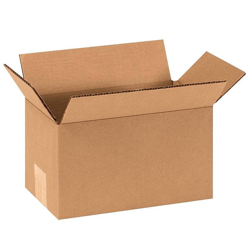 9" x 5" x 5" Shipping Boxes, 32 ECT, Brown, 25/Bundle (955) image 1