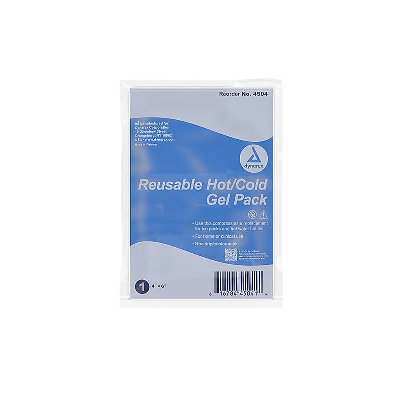 Dynarex Reusable Hot & Cold Gel Pack, 24/Box (4504) image 1