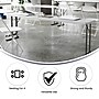 Flash Furniture Elon Folding Table, 96" x 18", Granite White (DADYCZ2442GW)~#|#~E3E6E93E-9BD8-4F03-82CB3580A6B54FA9_sc7