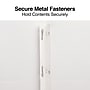 Staples Smooth 2-Pocket Paper Folder with Fasteners, White, 25/Box (50778/27545-CC)~#|#~E3ECF1D6-EAAB-47BE-854CC1575758AB1F_sc7