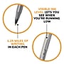 BIC Round Stic Xtra-Life Ballpoint Pen, Medium Point, 1.0mm, Assorted Ink, 60/Pack (GSM609-AST)~#|#~E3EDAC1D-E7E7-4A81-956D9AD4A961E048_sc7