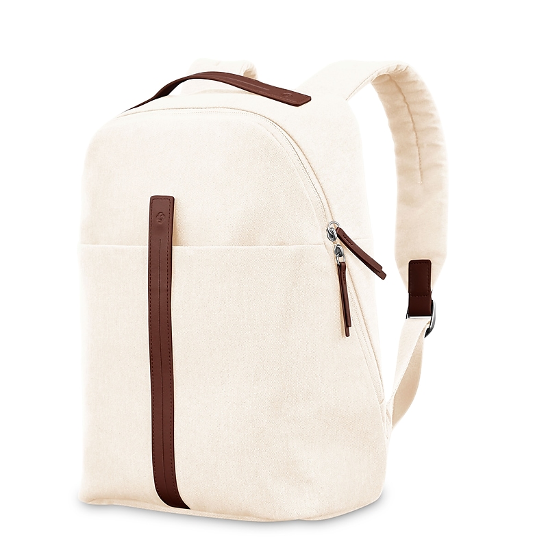 Samsonite Virtuosa Laptop Compatible Backpack, Medium, Off White (149196-1627) image 1