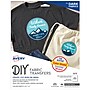 Avery Printable Heat Iron On Transfer Paper for Dark Fabrics, 8-1/2" x 11" (3279)~#|#~E3FBBAC5-BFDA-47F7-9E6247CB148D03FB_sc7