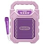 Crayola Portable Bluetooth Karaoke Speaker with FM Radio and Microphone, Pink & Purple (CBX210M)~#|#~E3FC9B4A-FCA6-468F-BA22B13EF94E3A7F_sc7