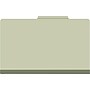 Ecom Folders Recycled Pressboard Classification Folder, 2" Expansion, Legal Size, Green, 25/Box (DV-T52-02-3GRN)~#|#~E3FD1C1D-1944-4AB2-8D248E819F505448_sc7