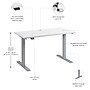 Bush Business Furniture Move 60 Series 48"W Electric Height Adjustable Standing Desk, White (M6S4824WHSK)~#|#~E3FF7204-E998-40E7-9389506FD2FBE5C4_sc7