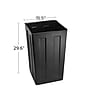 Alpine Industries 40 Gallon Rigid Bin Liner, 29.6" x 15.5" x 15.5" (ALPA01)~#|#~E401445C-7704-499F-91F04001DD824647_sc7