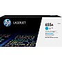 HP 655A Cyan Standard Yield Toner Cartridge, Prints Up to 10,500 Pages (CF451A)~#|#~E4024181-5B2D-495E-9C18BAF6FA96A0D3_sc7