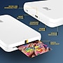 Kodak Step Slim Zero Instant Photo Printer, Single-Function, White (RODMPS20W)~#|#~E402C67F-18B9-46D1-80DB1361521955E1_sc7