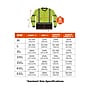 Ergodyne GloWear 8371BK High Visibility Long Sleeve Black Bottom T-Shirt, ANSI Type R Class 3, Lime, 2XL (22296)~#|#~E404483F-FEBB-4718-9520125583AD6AB4_sc7