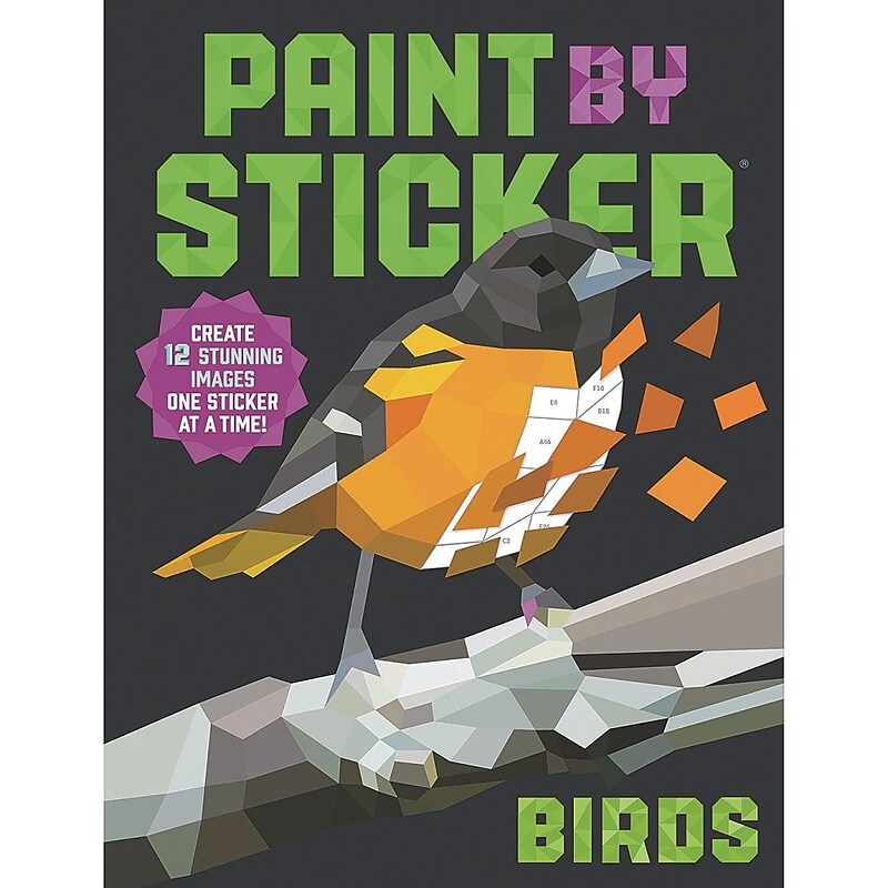 Workman Paint by Sticker Birds Activity Book (PS1433) image 1