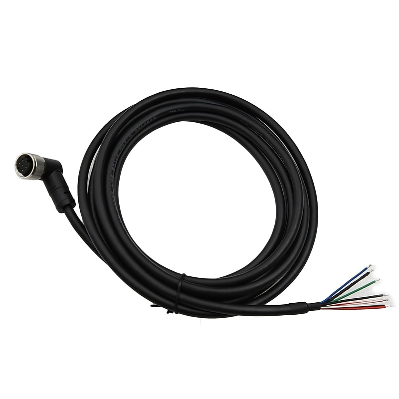 Honeywell VM Series Right Angle DC Power Cable, Standard Power Cord, 6 Pin PCIe, Black (VM1055CABLE) image 1